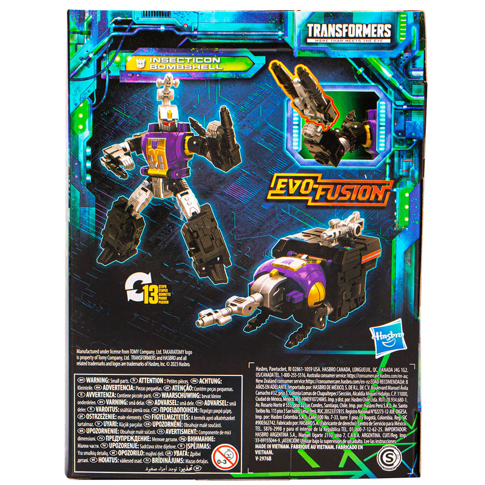 Transformers Legacy Evolution Insecticon Bombshell Deluxe Beetle Toy ...