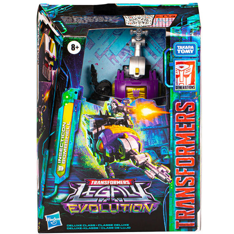 Transformers Generations Legacy Evolution Insecticon Bombshell deluxe box package front