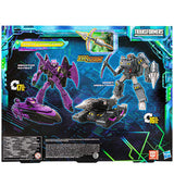 Transformers Generations Legacy Evolution Rise of Tyranny Miner Megatron Senator Ratbat voyager 2-pack giftset hasbro exclusive box package back