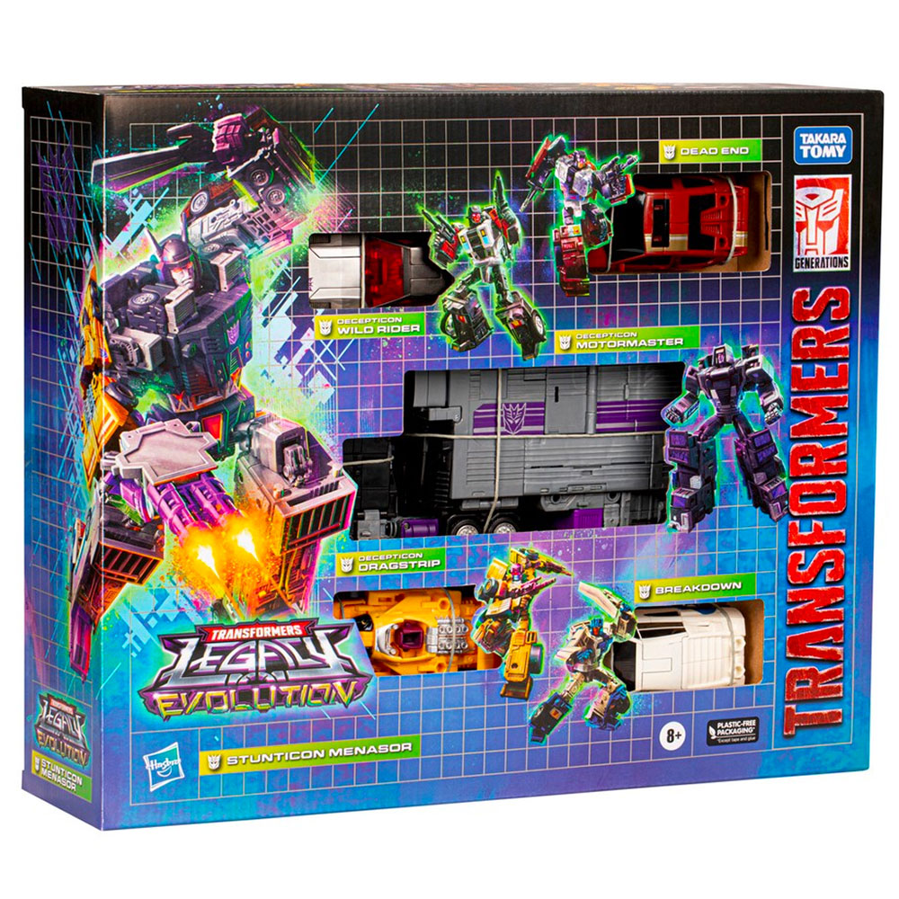 Transformers Legacy Evolution Stunticon Menasor Combiner Giftset 5pack 