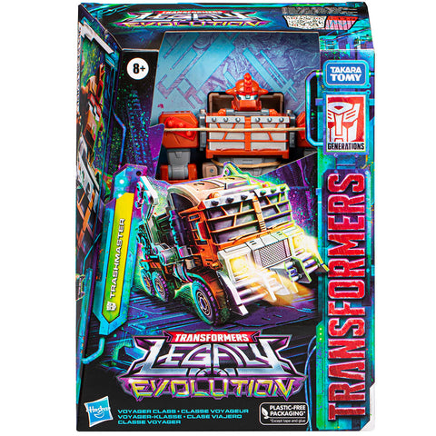 Transformers GEnerations Legacy Evolution Trashmaster voyager junkion box package front
