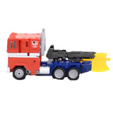 Transformers Generations Legacy United G1 Universe Optimus Prime deluxe red semi truck vehicle render toy accessories side