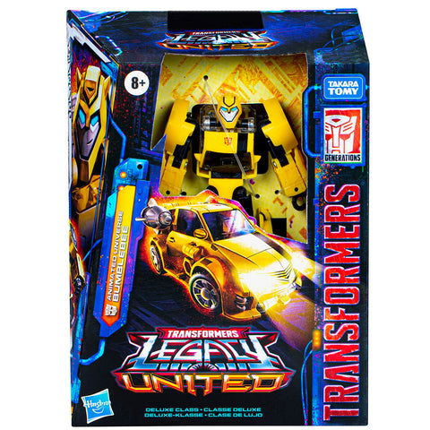 Transformers Generations Legacy United Animated Universe Bumblebee deluxe box package front