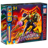 Transformers Generations Legacy United Beast Wars Universe Magmatron commander box package front angle