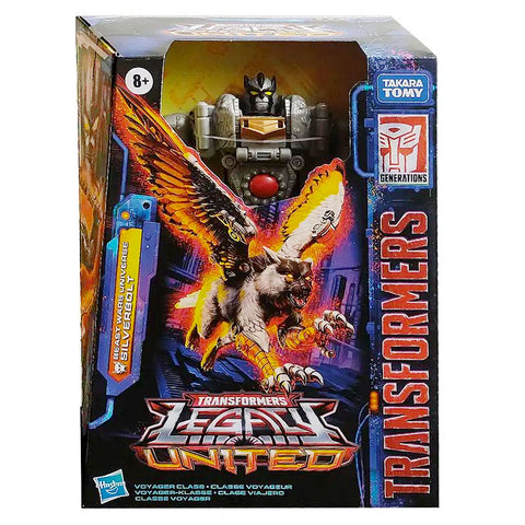 Transformers Generations Legacy United Beast Wars Universe Silverbolt voyager box package front photo