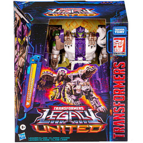 Transformers Generations Legacy United Beast Wars Universe Tigerhawk Leader box package front