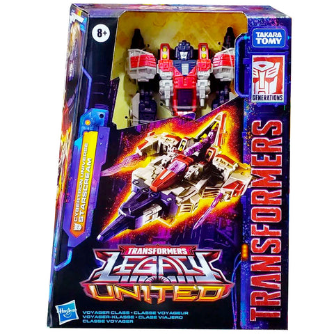 Transformers Generations Legacy United Cybertron Universe Starscream Voyager box package front photo