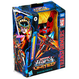 Transformers Generations Legacy United Cyberverse Universe Windblade deluxe box package front angle