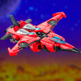 Transformers Generations Legacy United Cyberverse Universe Windblade deluxe red jet plane toy photo side
