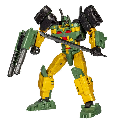 Transformers Generations Legacy United Doom 'n Destruction Mayhem Attack Squad Decepticon Bludgeon voyager amazon exclusive green robot action figure toy accessories