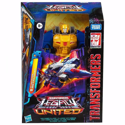 Transformers Generations Legacy United G1 Universe Metalhawk voyager redeco box package front