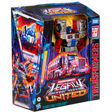 Transformers Generations Legacy United G2 Universe Laser Optimus Prime leader box package front angle