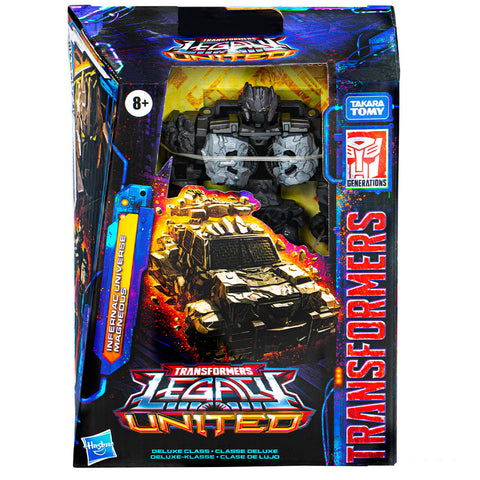 Transformers Generations Legacy United Infernac Universe Magneous Deluxe armorizer rock box package front