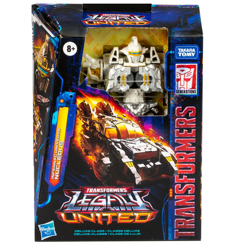 Transformers Generations legacy united infernac universe nucleous deluxe box package front