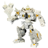 Transformers Generations legacy united infernac universe nucleous deluxe white rock robot action figure toy accessories render