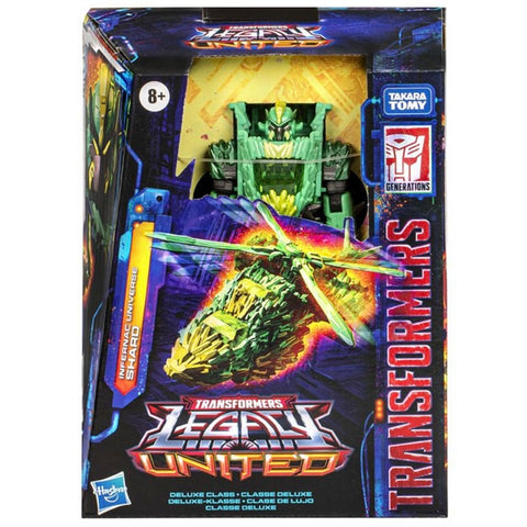 Transformers Generations Legacy United Infernac Universe Shard deluxe box package front