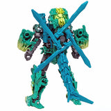 Transformers Generations Legacy United Infernac Universe Shard deluxe hasbro green robot rock action figure toy photo back leak