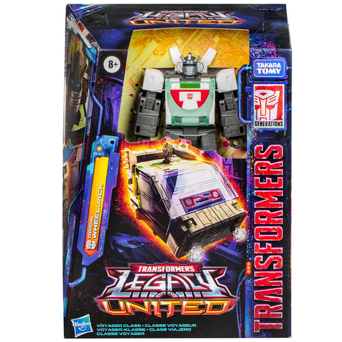Transformers Legacy United Origin Wheeljack voyager Target exclusive box package front