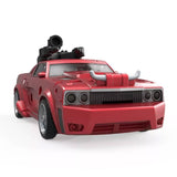 Transformers Generations Legacy United Prime Universe Cliffjumper deluxe Target Exclusive red muscle car vehicle toy render front