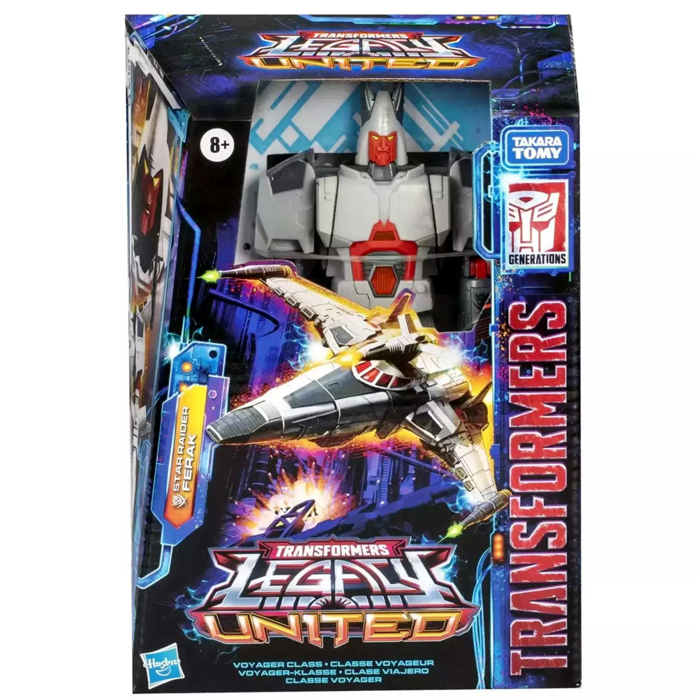 トランスフォーマーレガシー ユナイテッド フェラク Transformers Legacy United Star Raider Ferak Voyager White