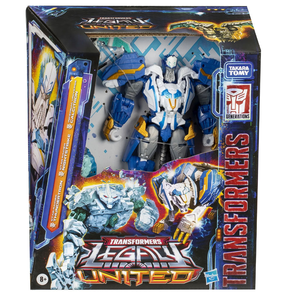 Transformers Legacy United Star Raider Thundertron. Star Raider Nightstrike & Infernac Universe Calcitron - 3-Pack Transformers Legacy United Star Raider Thundertron. Star Raider Nightstrike & Infernac Universe Calcitron - 3-Pack