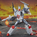 Transformers Generations legacy united star raider ferak voyager walmart exclusive white robot accessories promo photo