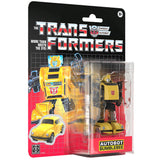 Transformers generations Retro G1 autobot bumblebee deluxe hasbro usa walmart exclusive box package front angle render