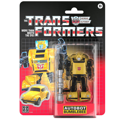 Transformers generations Retro G1 autobot bumblebee deluxe hasbro usa walmart exclusive box package front render