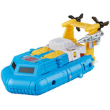 Transformers Generations Retro G1 Autobot Seaspray deluxe hasbro usa walmart exclusive blue yellow hovercraft vehicle toy angle