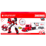 Transformers Generations 40th anniversary Target optimus prime autobot bullseye exclusive box package back