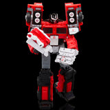 Transformers Target Optimus Prime & Autobot Bullseye exclusive red black robot action figure toy accessories promo photo