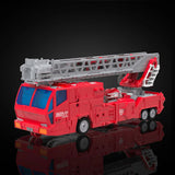 Transformers Haslab Legacy United Robots In Disguise 2001 Universe Omega Prime fire convoy hasbro combined mode red fire truck render front angle