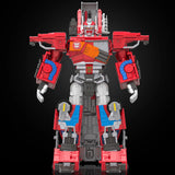 Transformers Haslab Legacy United Robots In Disguise 2001 Universe Omega Prime fire convoy hasbro combined mode red super robot render front
