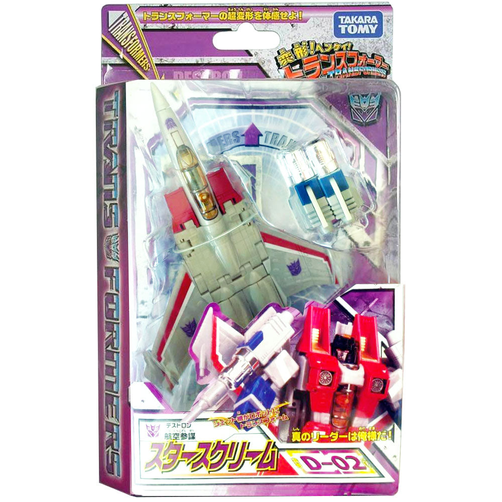 Transformers Henkei D-02 Starscream - Deluxe Japan Transformers Henkei D-02 Starscream - Deluxe Japan