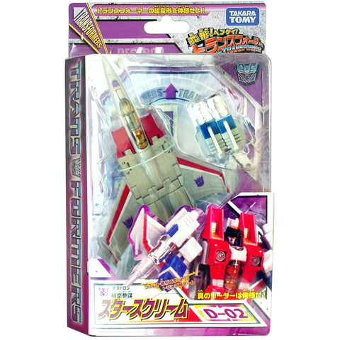 Transformers Henkei! Henkei! D-02 Starscream deluxe takaratomy japan box package front