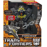 Transformers Hunt for the Decepticons Movie Starscream leader hasbro canada multilingual sticker variant box package front