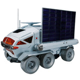 Transformers Jaxa Toyota Lunar Cruiser Optimus Prime Hasbro USA moon lander space vehicle toy solar panels side
