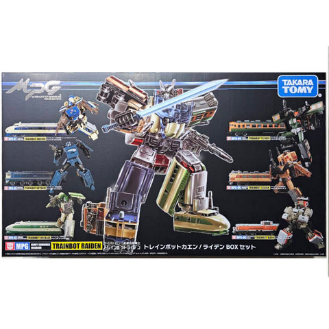 Transformers Masterpiece MPG-06S Raiden Giftset box trainbot kaen takaratomy japan exclusive package front