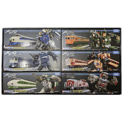 Transformers Masterpiece MPG-06S Combined Trainbot Raiden 6 figure bundle TakaraTomy japan inner box combined