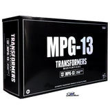 Transformers Masterpiece MPG-13 Shattered Glass Jetfire Skyfire hasbro usa box package black sleeve front angle