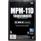 Transformers Masterpiece Movie Series MPM-11D autobot ratchet dotm dark of the moon hasbro usa black sleeve box package back