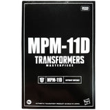 Transformers Masterpiece Movie Series MPM-11D autobot ratchet dotm dark of the moon hasbro usa black sleeve box package front