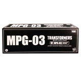 Transformers Masterpiece MPG-03 Trainbot Yukikaze hasbro usa black sleeve box package front