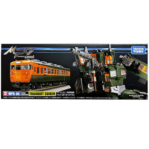 Transformers Masterpiece MPG-04 Trainbot Suiken Takaratomy Japan box package front