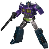 Transformers Masterpiece MPG-12 Shattered Glass Optimus Prime TakaraTomy Japan Purple robot action figure toy accessories render