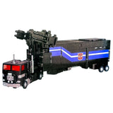 Transformers Masterpiece MPG-16 Nucleon Quest Super Convoy Black Ginrai takaratomy japan semi truck trailer combined photo