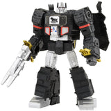 Transformers Megatron Type Godzilla Leader Synergenex TakaraTomy Japan black robot action figure toy accessories front angle