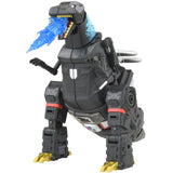 Transformers Megatron Type Godzilla Leader Synergenex TakaraTomy Japan black kaiju dino toy robot accessories atomic breath front angle