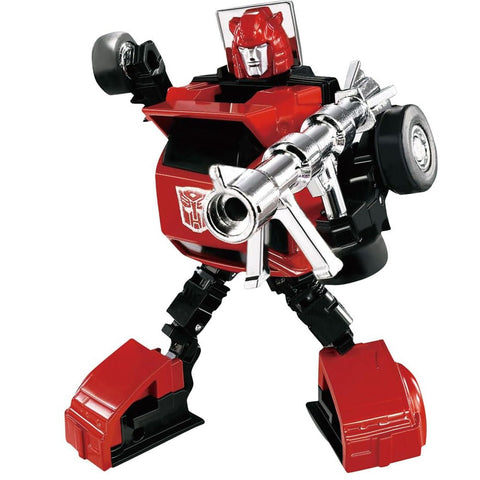 Transformers Missing Link C-04 Cliffjumper Minibot Hasbro USA red robot action figure toy accessories cannon