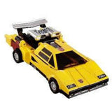 Transformers Missing Link C-05 Sunstreaker yellow race car lamorghini toy accessories low res